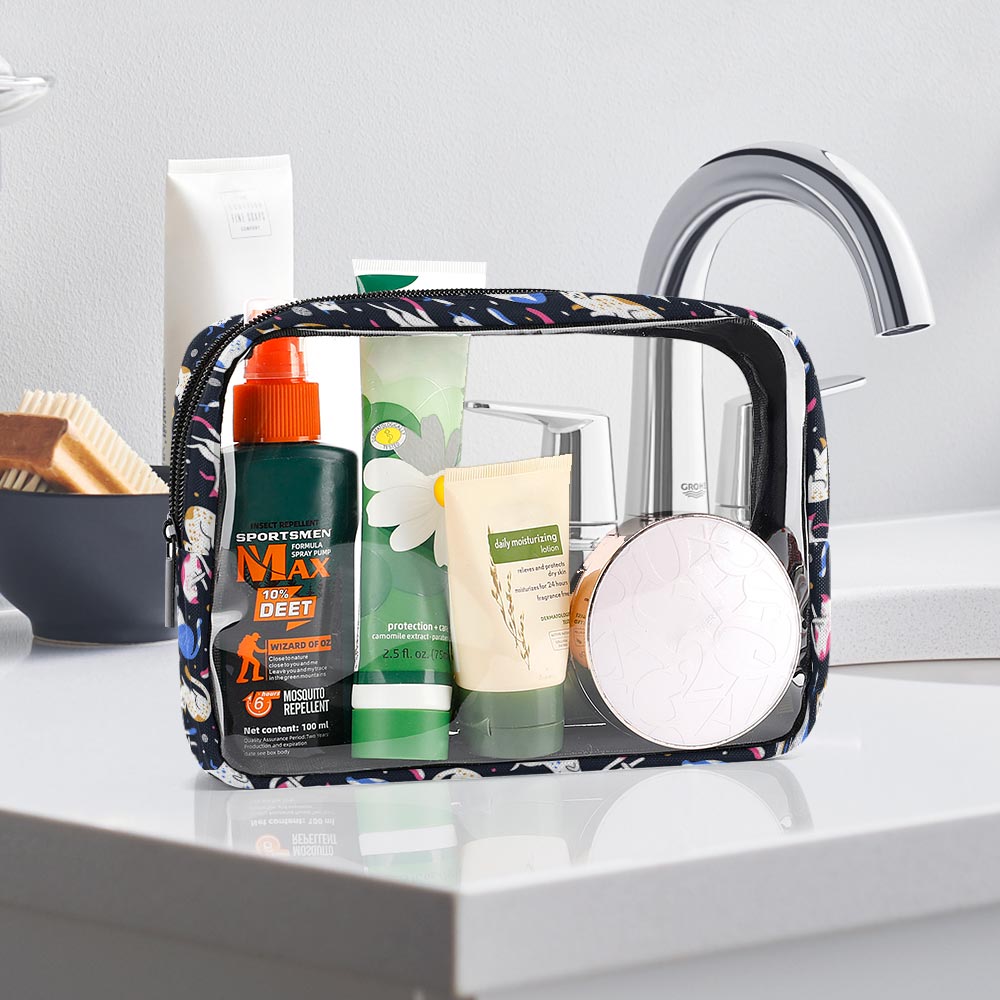 New Transparent storage bag Five in One