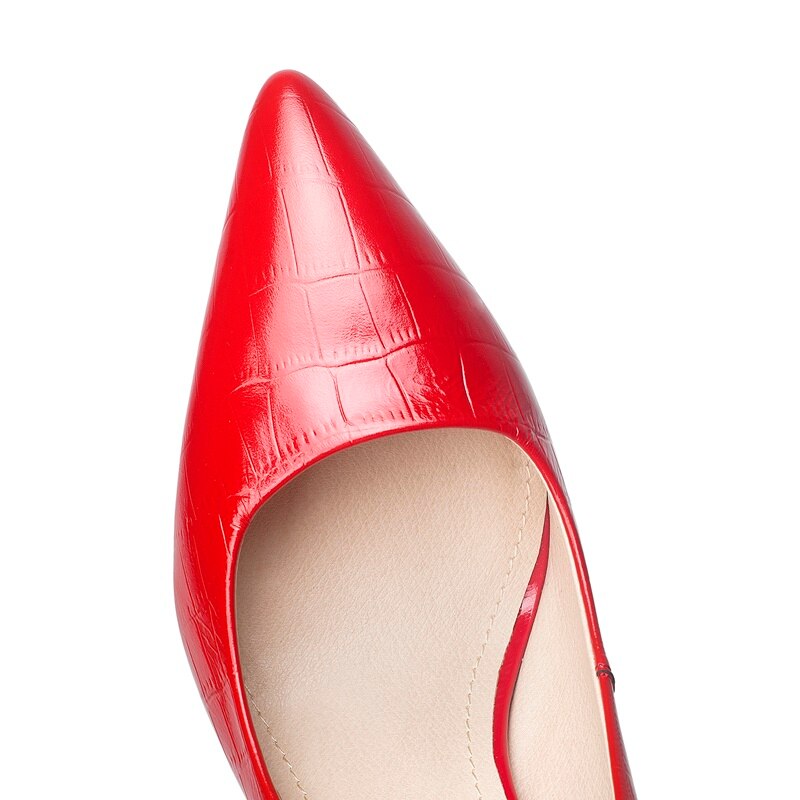 Celebrity High Heels Electroplated Metal Pointed Single Shoes Black Thick Heels Real Leather Shoes Children Summer Women's Shoes Soft Leather