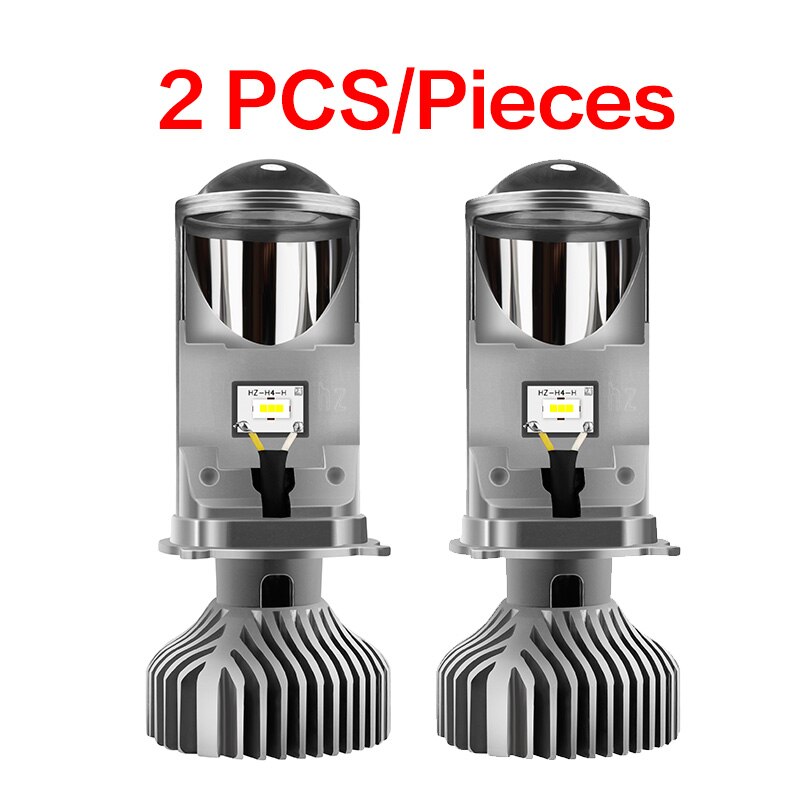 AILEO Canbus 90W/Pair Lamp H4 LED Mini Projector Lens Automobles Bulb 20000LM Conversion Kit Hi/Lo Beam Headlight 12V24V RHD LHD