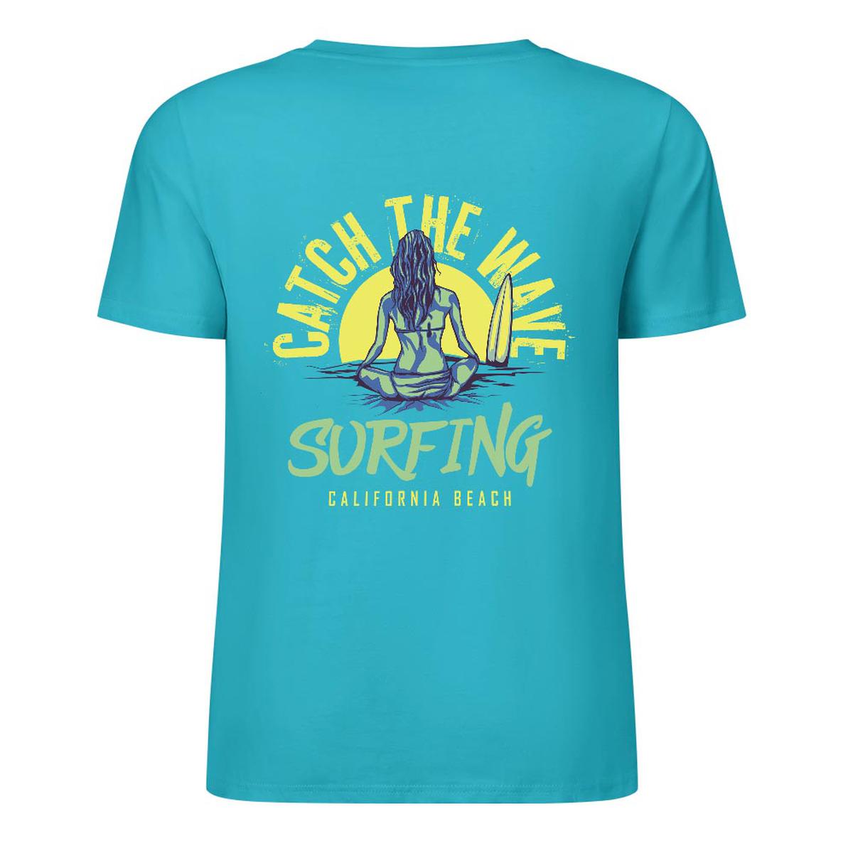 New 2025 Pure cotton short sleeved T-shirt two side print