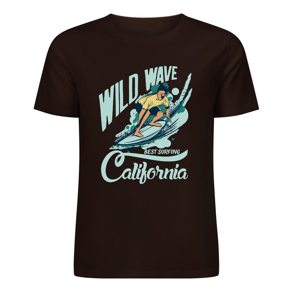 New 2025 Pure cotton short sleeved T-shirt two side print