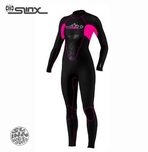 3mm Neoprene Women Scuba Diving Suit Kite Surfing Snorkeling Spear Fishing Boating Windsurfing Swimwear Wetsuit