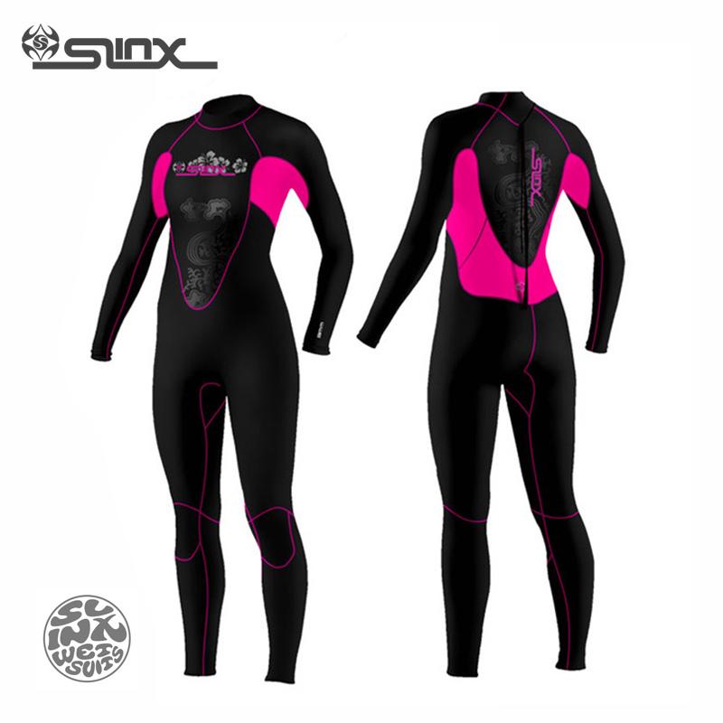 3mm Neoprene Women Scuba Diving Suit Kite Surfing Snorkeling Spear Fishing Boating Windsurfing Swimwear Wetsuit