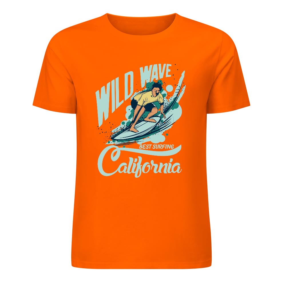 New 2025 Pure cotton short sleeved T-shirt two side print