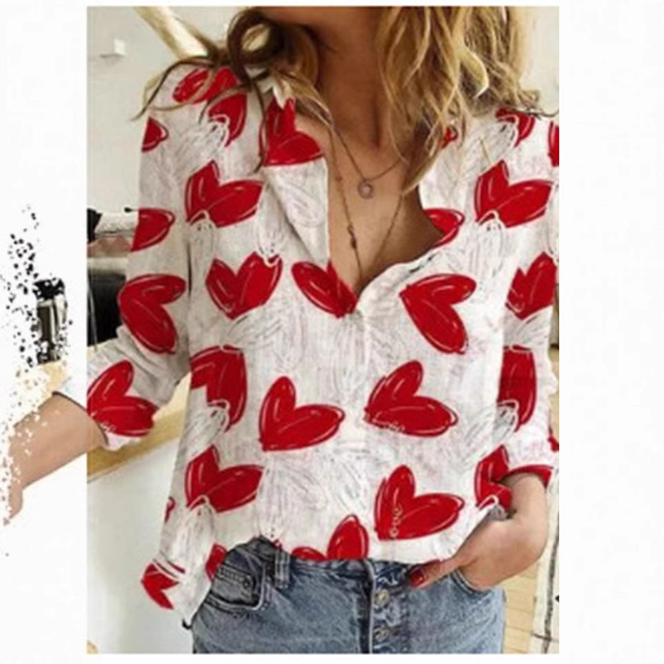 Women's Summer Printed Shirt