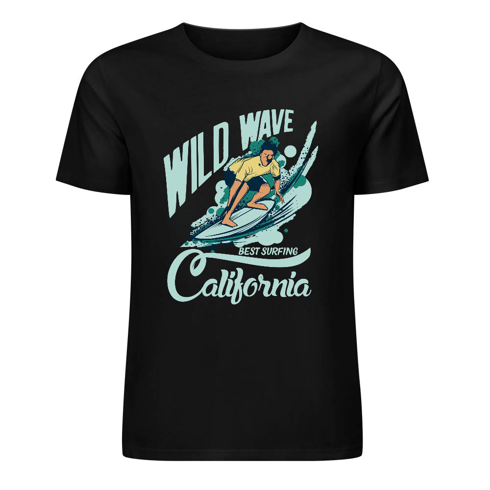 New 2025 Pure cotton short sleeved T-shirt two side print