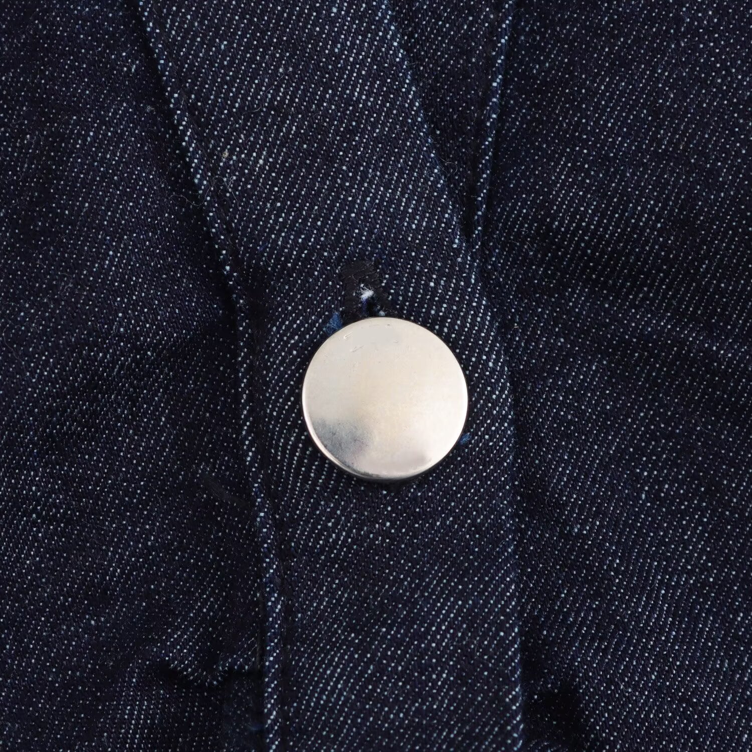 Fashion single breasted lapel short sleeved denim dress for women