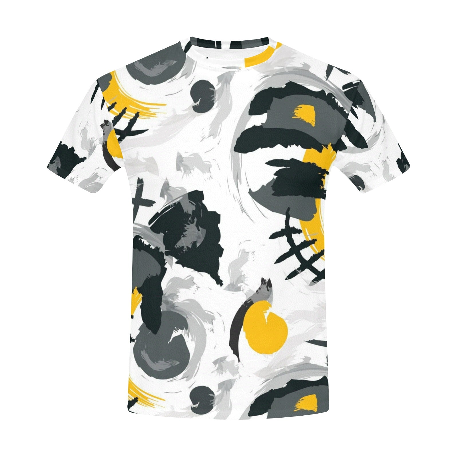 2025 NEW Men's All Over Print Crew Neck T-Shirt(Made in USA)