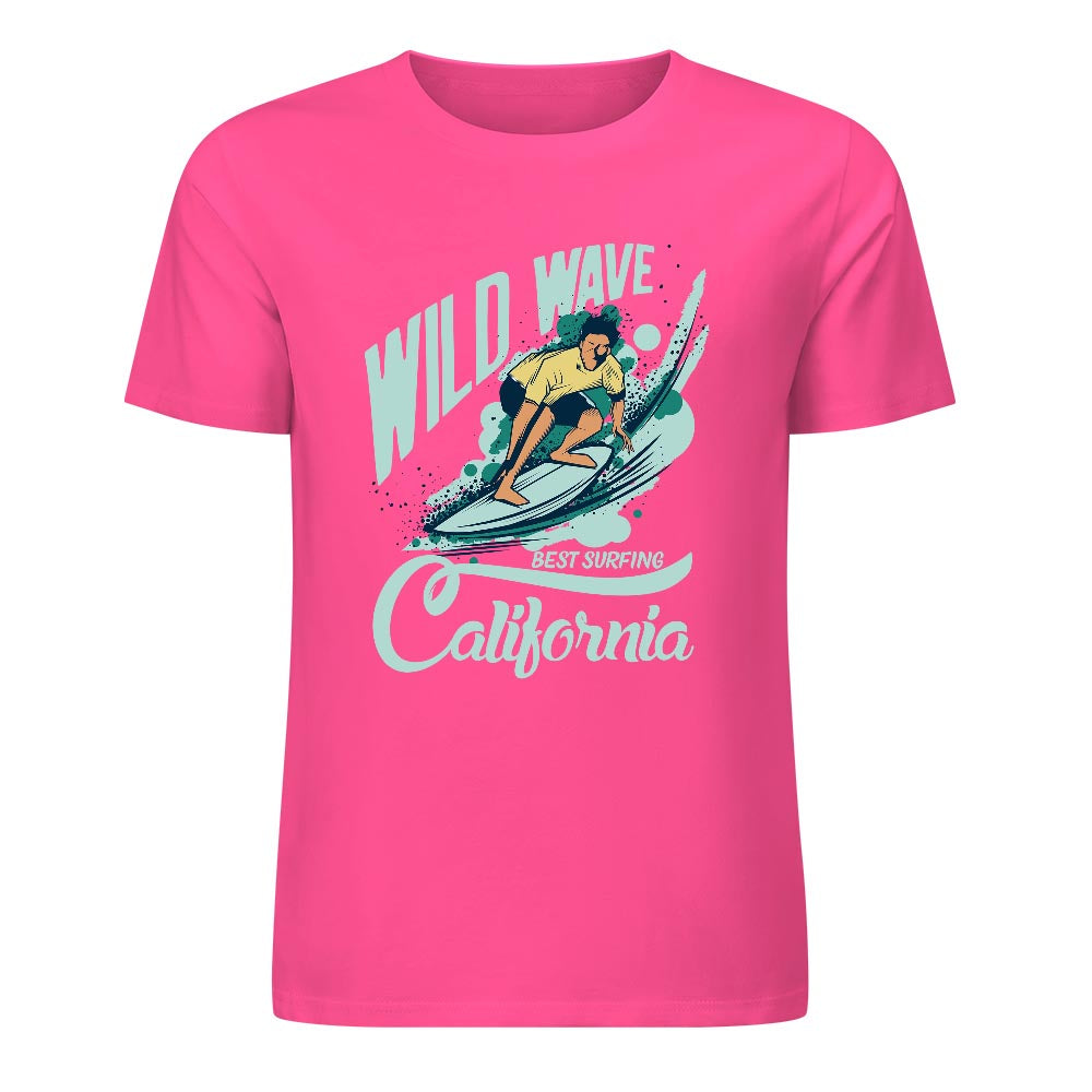New 2025 Pure cotton short sleeved T-shirt two side print