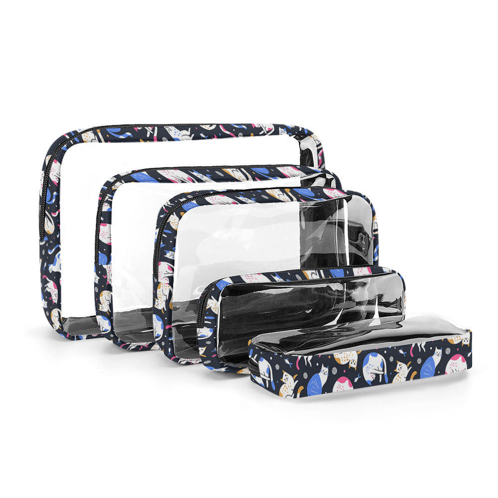 New Transparent storage bag Five in One