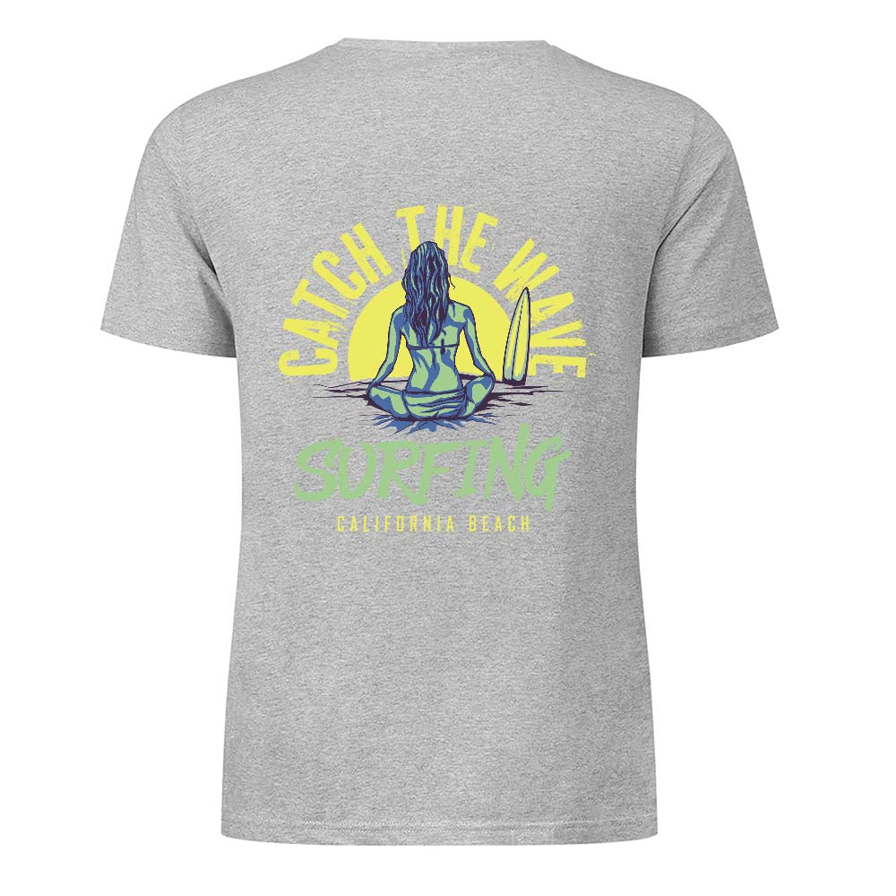 New 2025 Pure cotton short sleeved T-shirt two side print