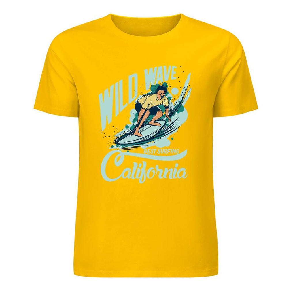 New 2025 Pure cotton short sleeved T-shirt two side print
