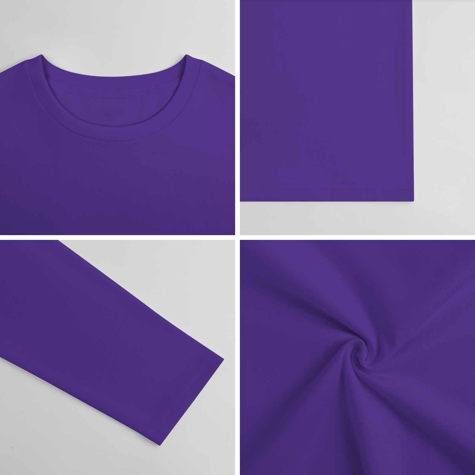 Pure cotton long sleeved T-shirt Multiple colors available