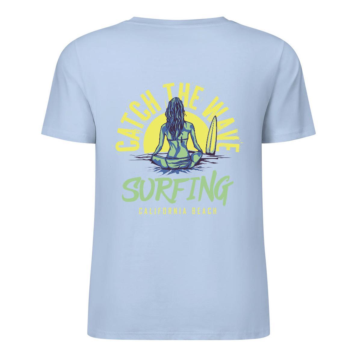 New 2025 Pure cotton short sleeved T-shirt two side print