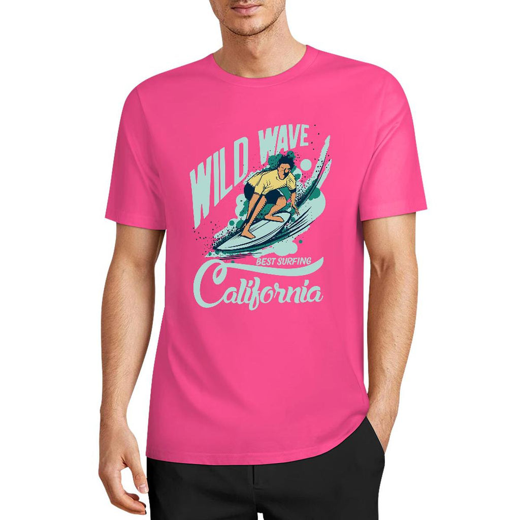 New 2025 Pure cotton short sleeved T-shirt two side print
