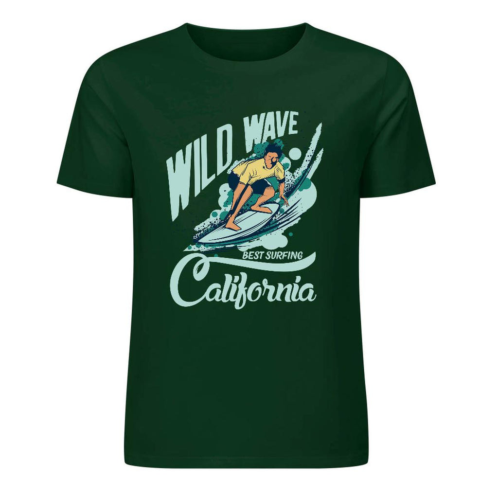 New 2025 Pure cotton short sleeved T-shirt two side print