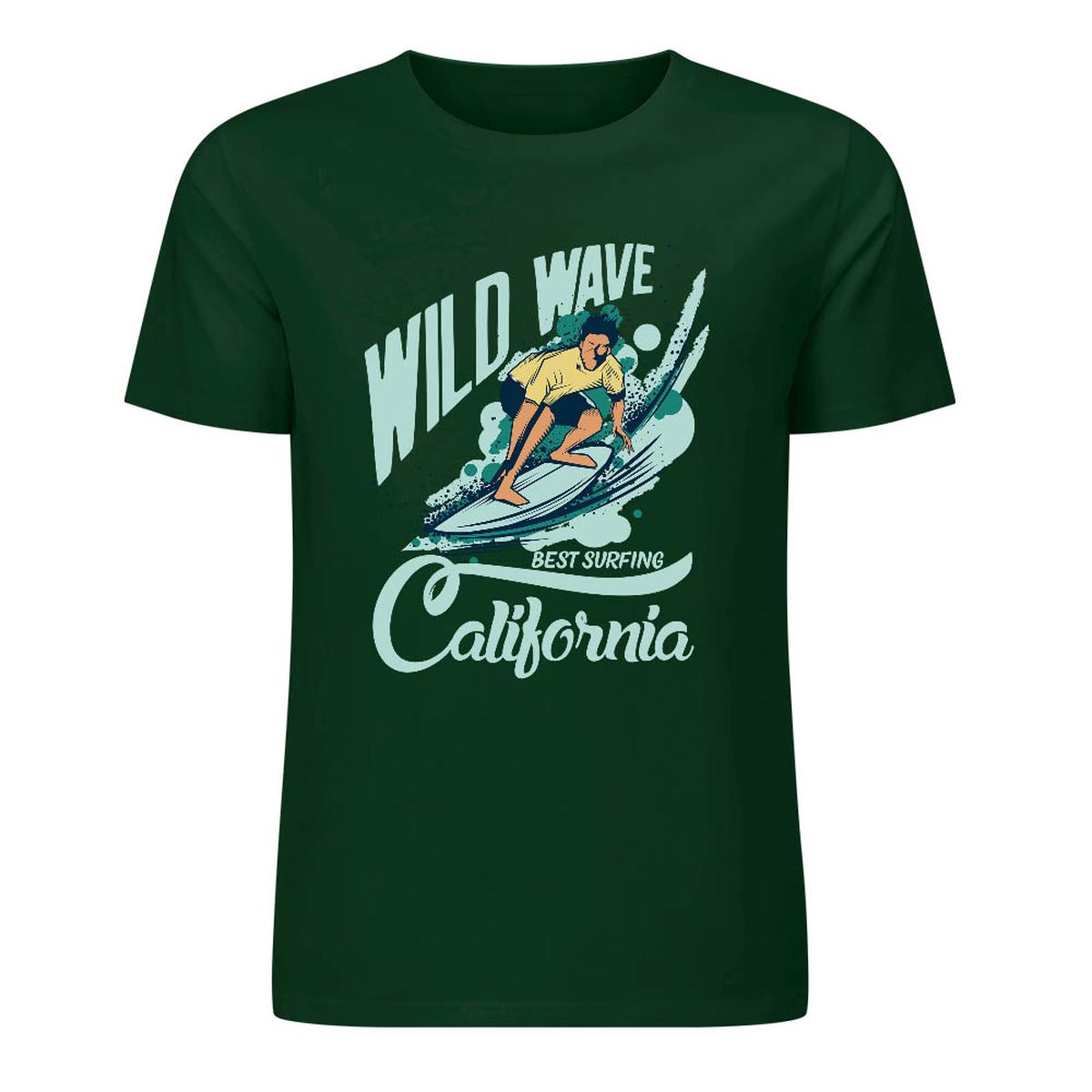 New 2025 Pure cotton short sleeved T-shirt two side print