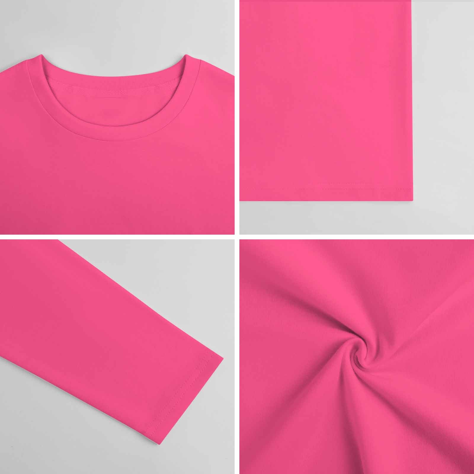 Pure cotton long sleeved T-shirt Multiple colors available