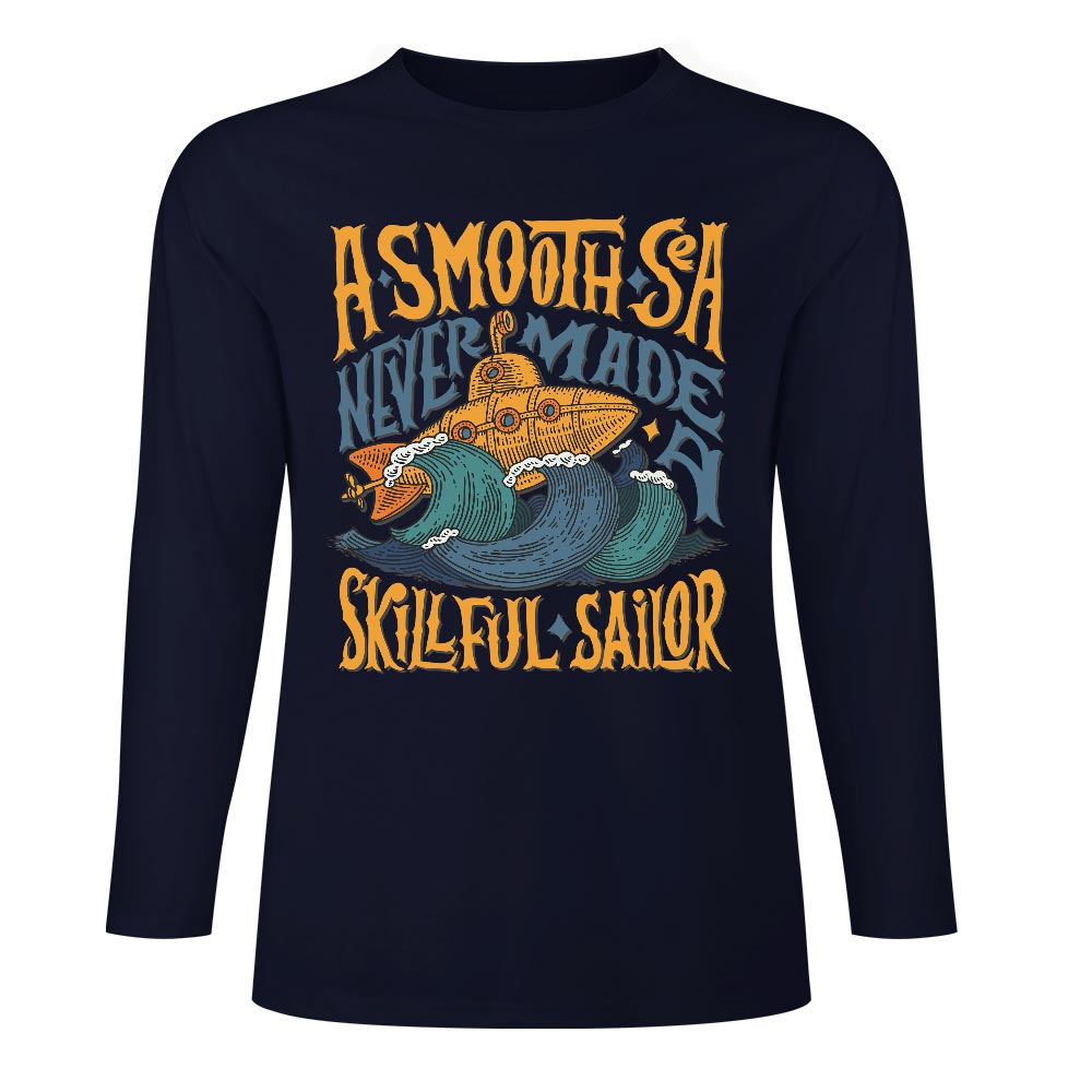 Pure cotton long sleeved T-shirt Multiple colors available