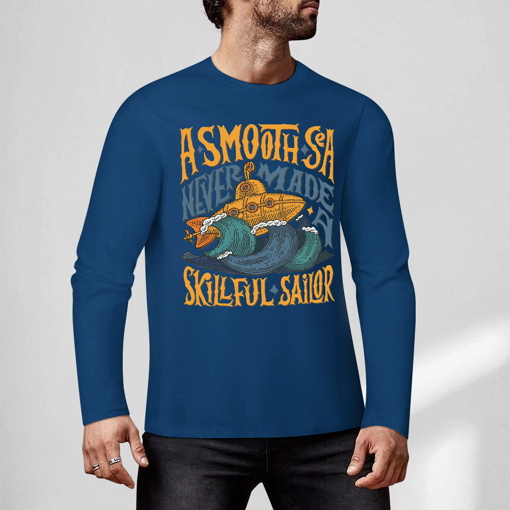 Pure cotton long sleeved T-shirt Multiple colors available