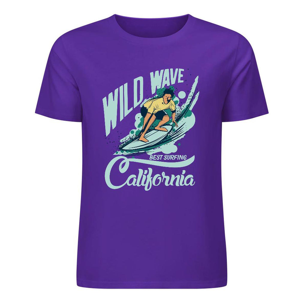 New 2025 Pure cotton short sleeved T-shirt two side print