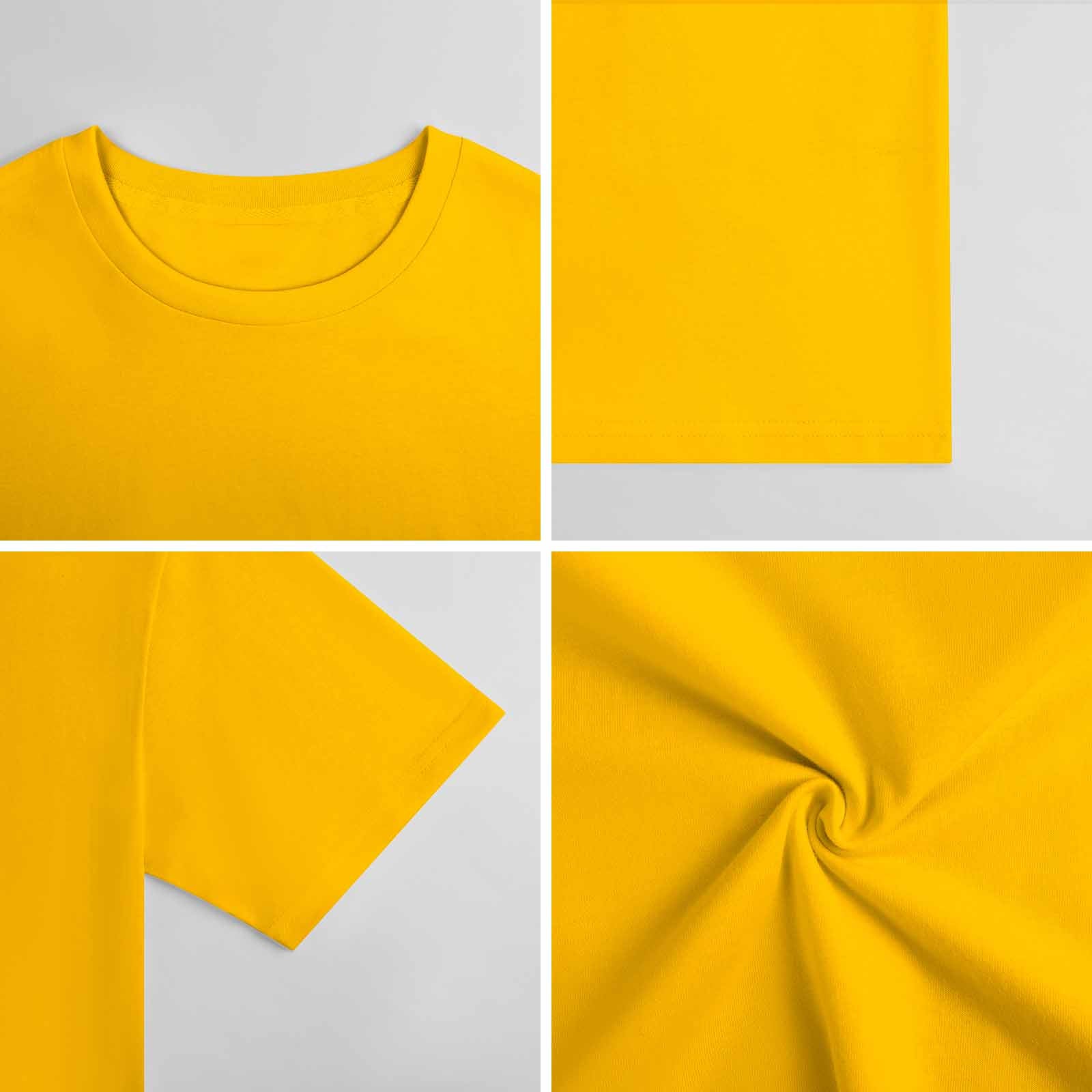 New 2025 Pure cotton short sleeved T-shirt two side print