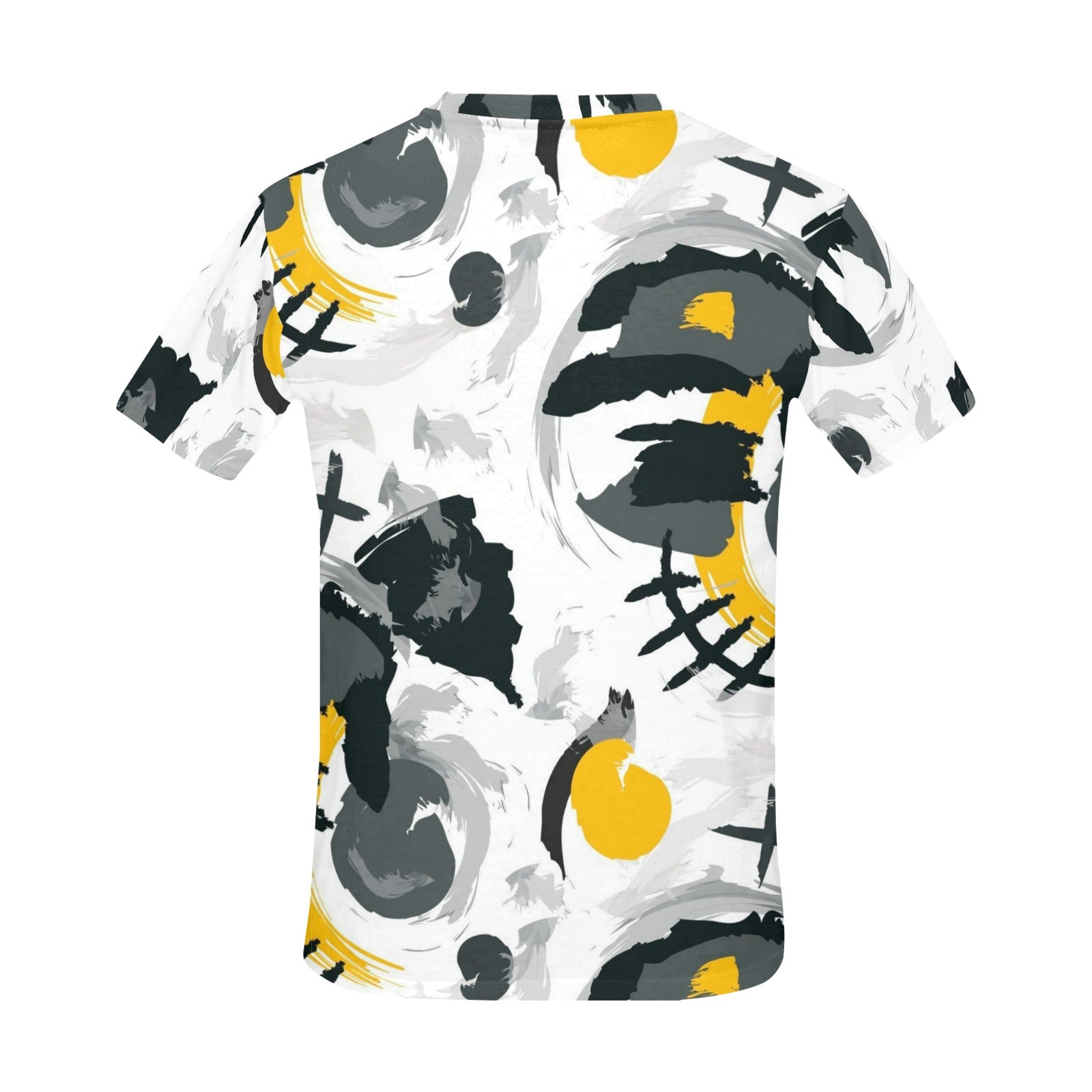 2025 NEW Men's All Over Print Crew Neck T-Shirt（Made in USA）