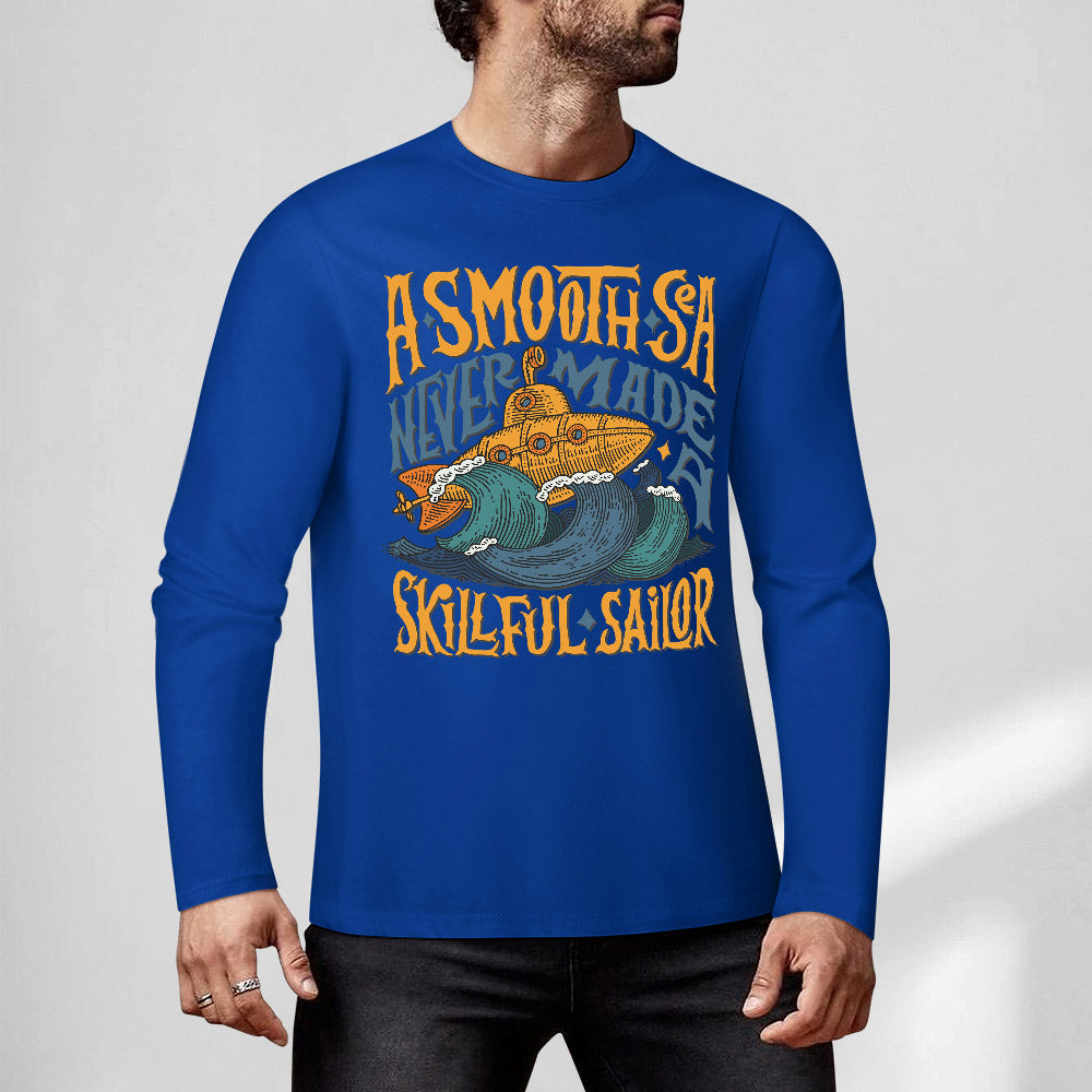 Pure cotton long sleeved T-shirt Multiple colors available