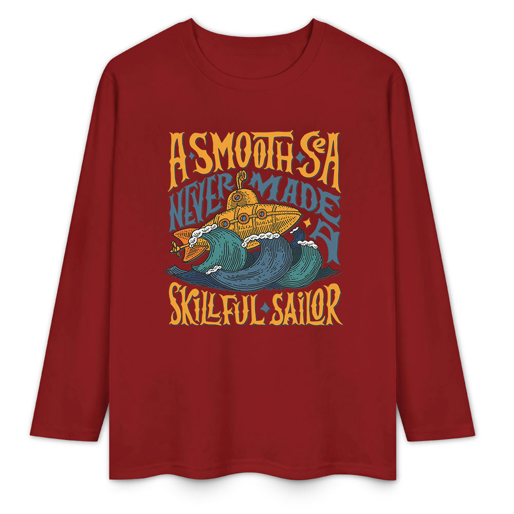 Pure cotton long sleeved T-shirt Multiple colors available