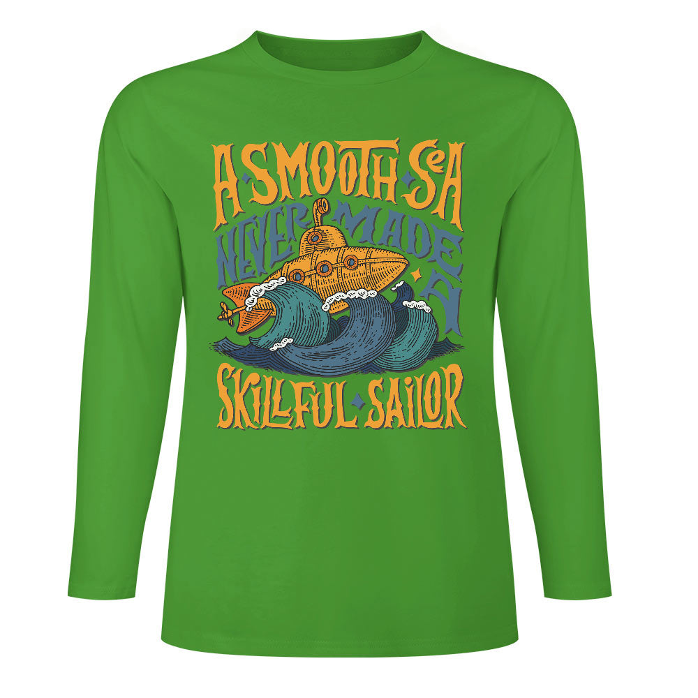 Pure cotton long sleeved T-shirt Multiple colors available