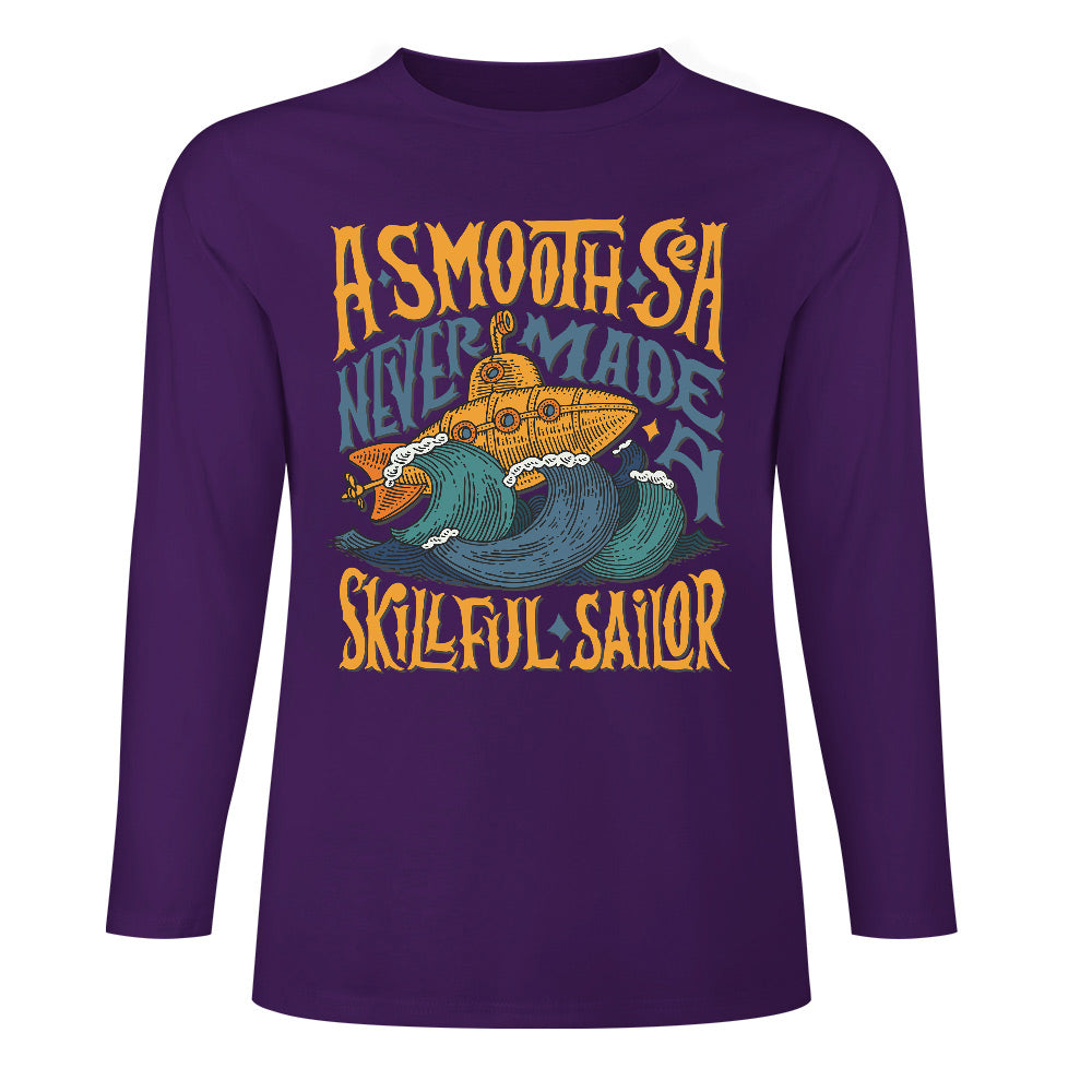 Pure cotton long sleeved T-shirt Multiple colors available