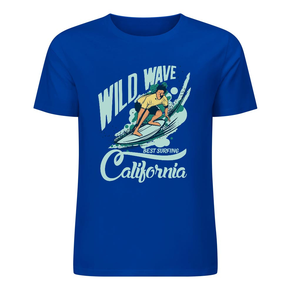 New 2025 Pure cotton short sleeved T-shirt two side print