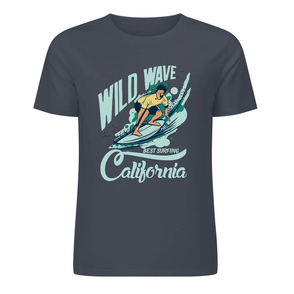 New 2025 Pure cotton short sleeved T-shirt two side print