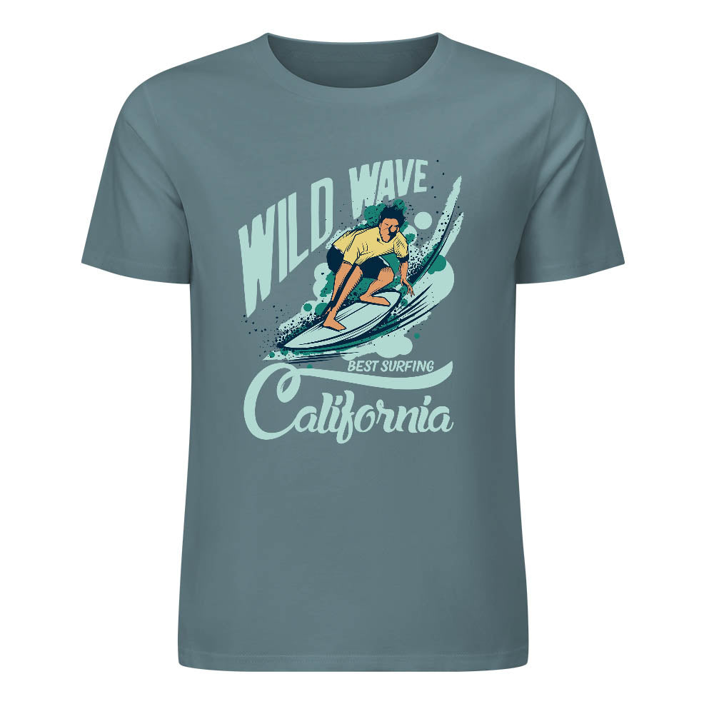 New 2025 Pure cotton short sleeved T-shirt two side print