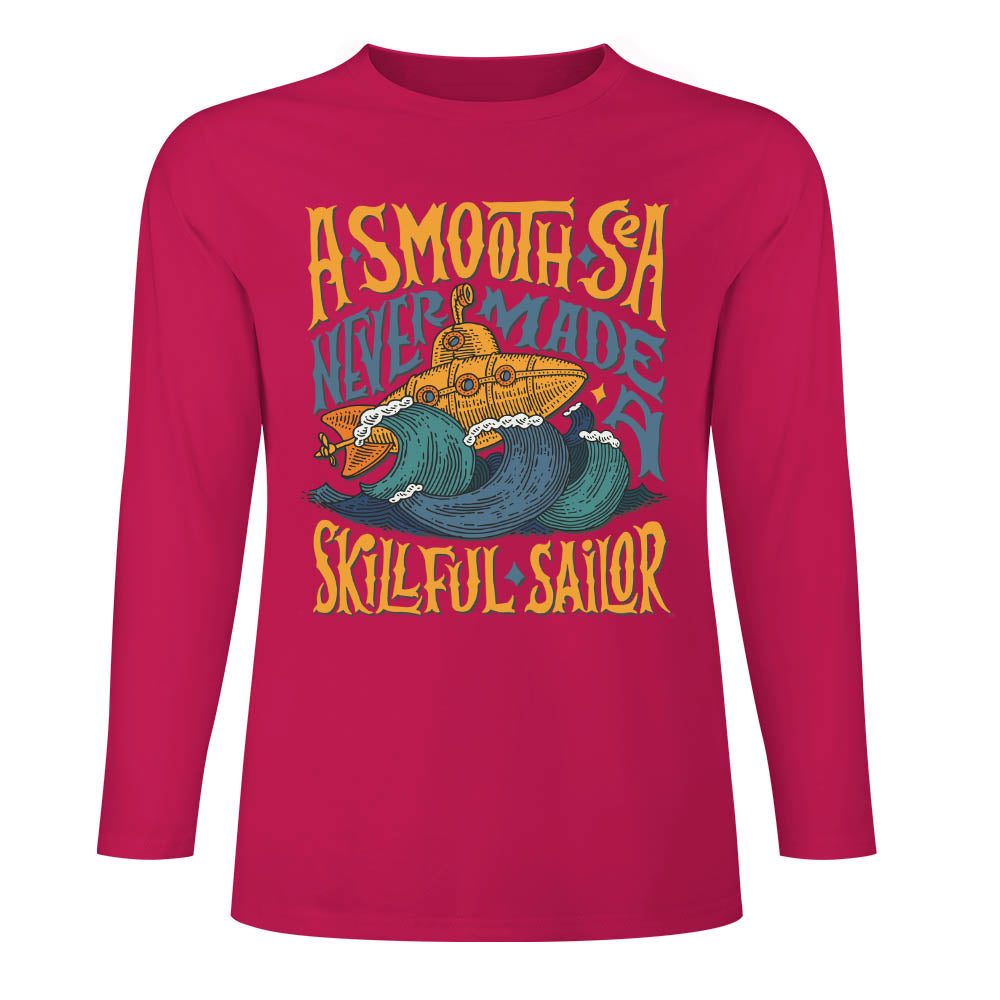 Pure cotton long sleeved T-shirt Multiple colors available