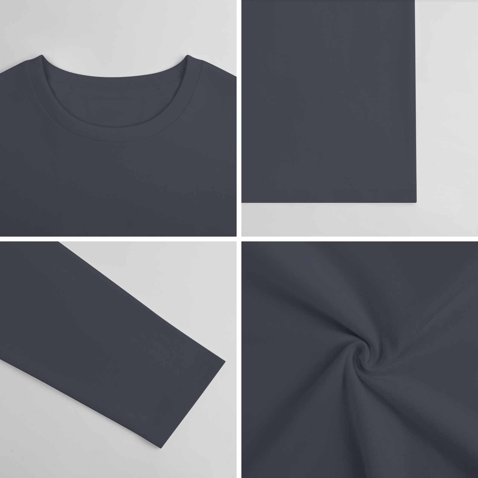 Pure cotton long sleeved T-shirt Multiple colors available