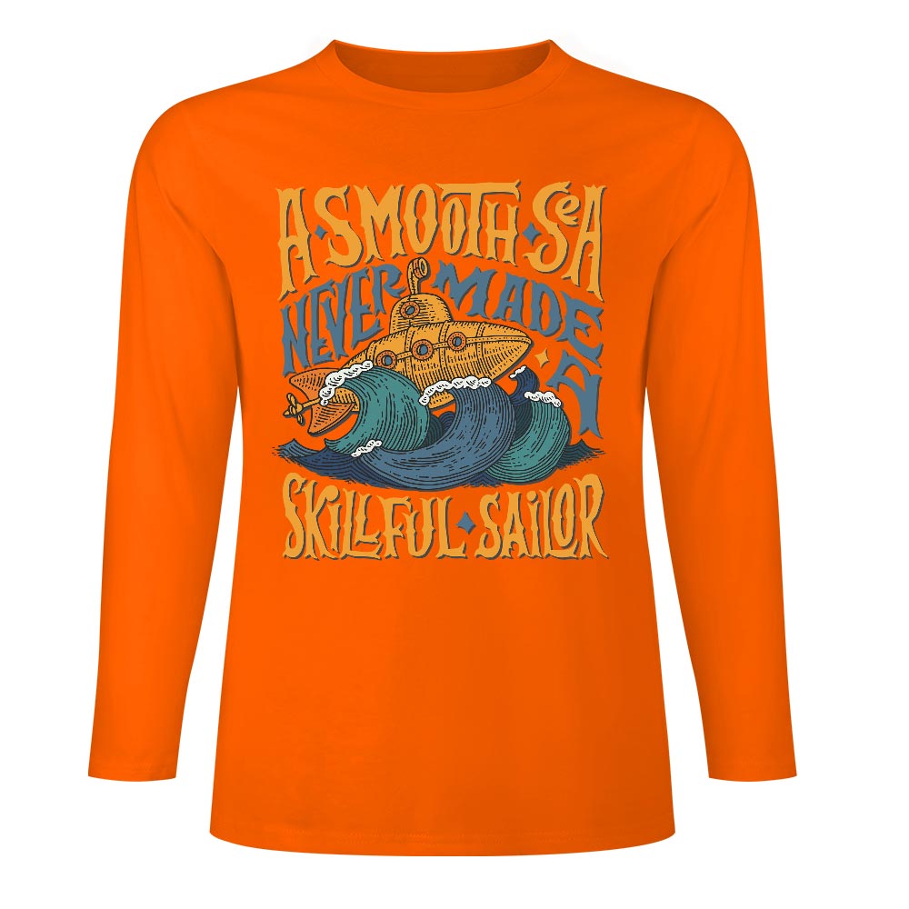 Pure cotton long sleeved T-shirt Multiple colors available