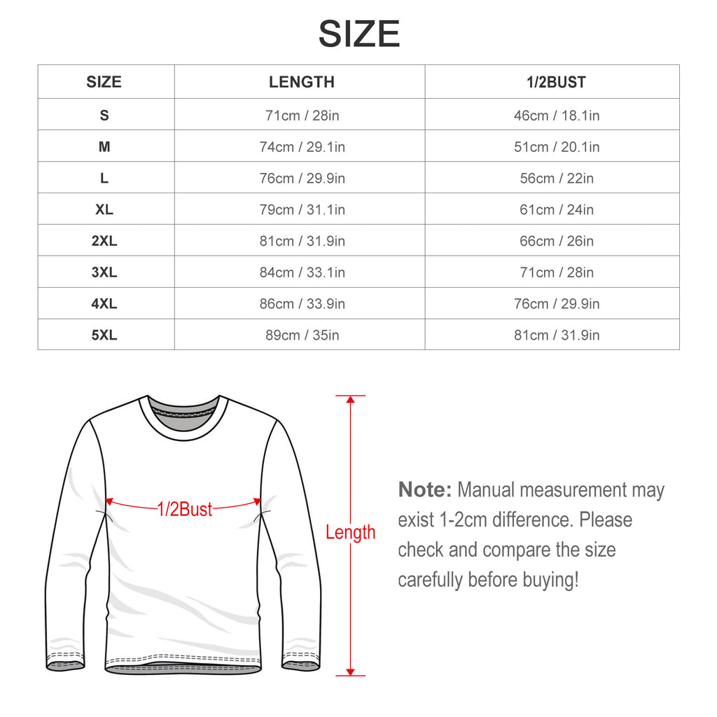 Pure cotton long sleeved T-shirt Multiple colors available