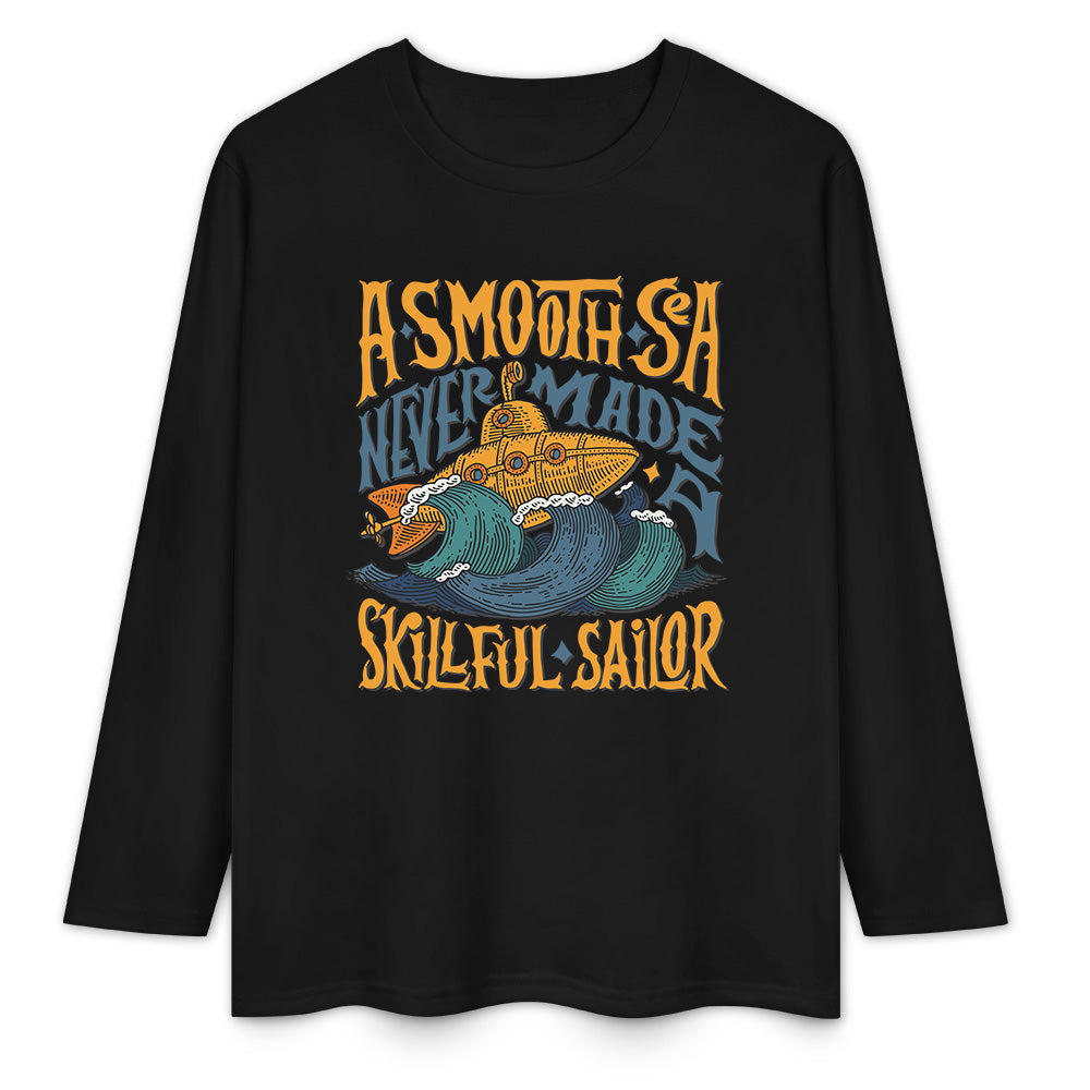 Pure cotton long sleeved T-shirt Multiple colors available