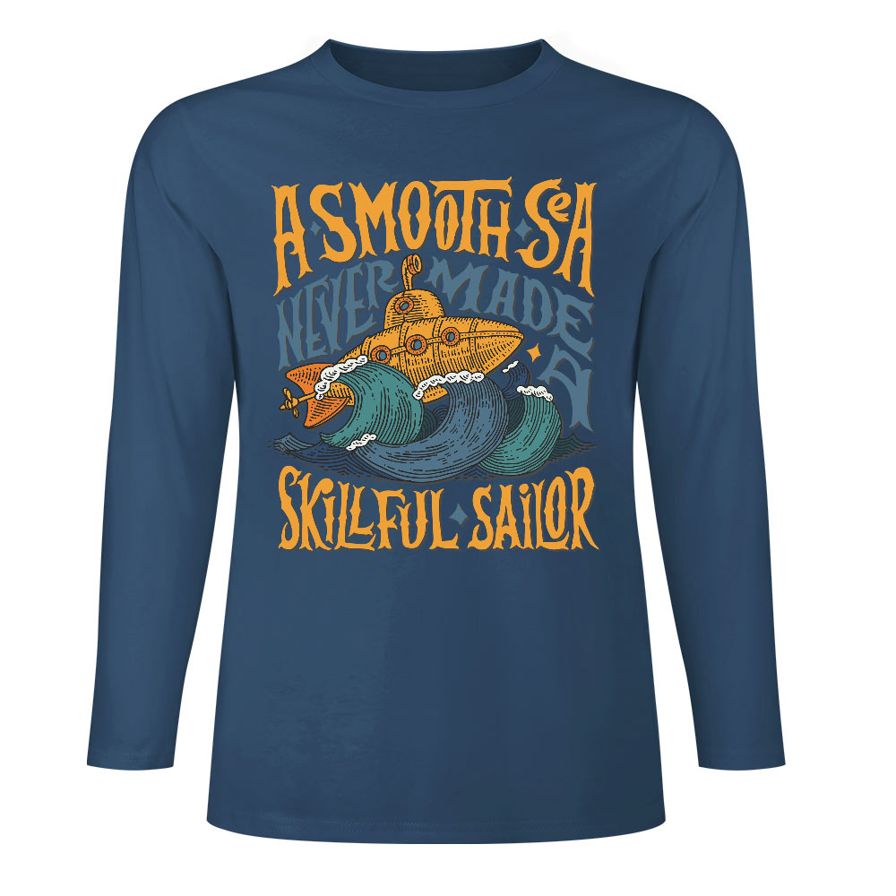 Pure cotton long sleeved T-shirt Multiple colors available