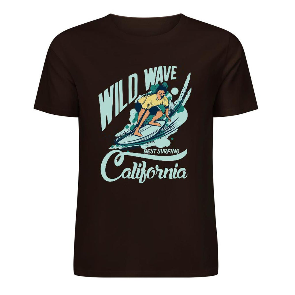 New 2025 Pure cotton short sleeved T-shirt two side print