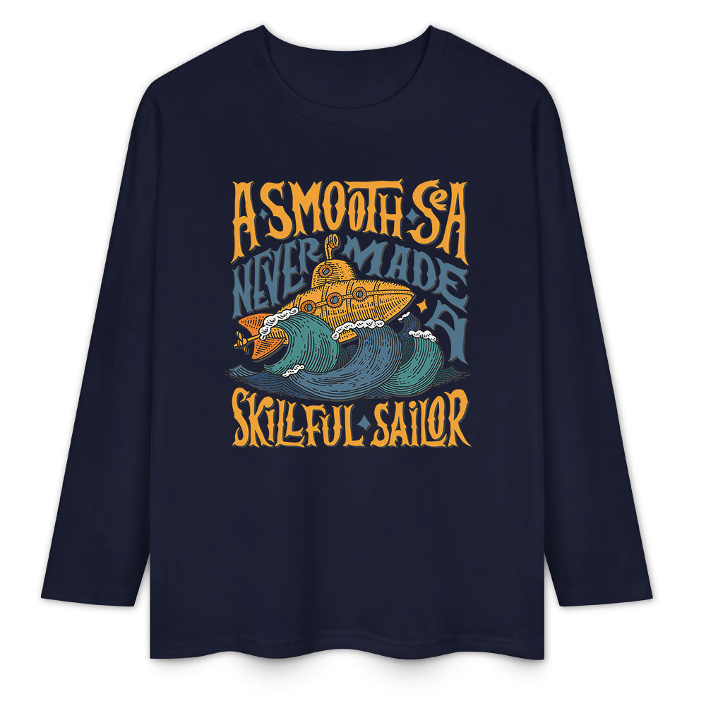 Pure cotton long sleeved T-shirt Multiple colors available