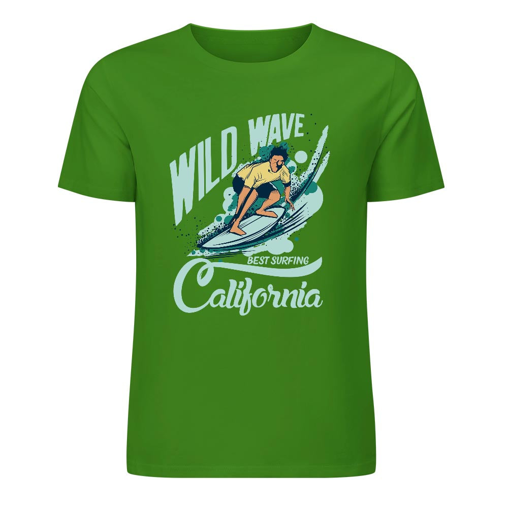 New 2025 Pure cotton short sleeved T-shirt two side print