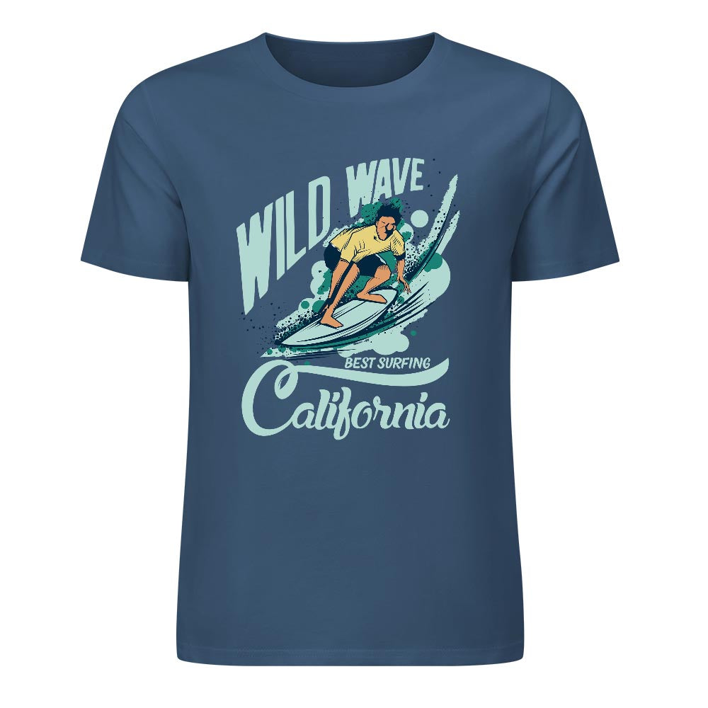 New 2025 Pure cotton short sleeved T-shirt two side print