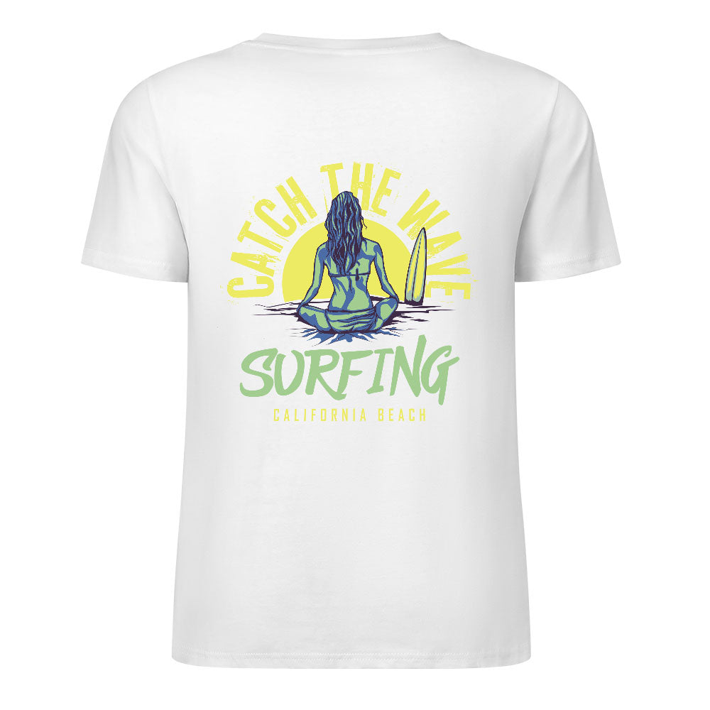New 2025 Pure cotton short sleeved T-shirt two side print