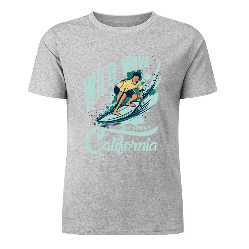 New 2025 Pure cotton short sleeved T-shirt two side print