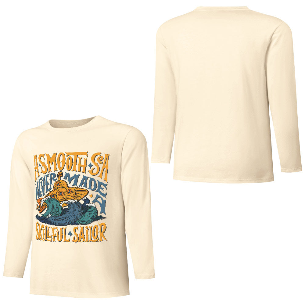 Pure cotton long sleeved T-shirt Multiple colors available