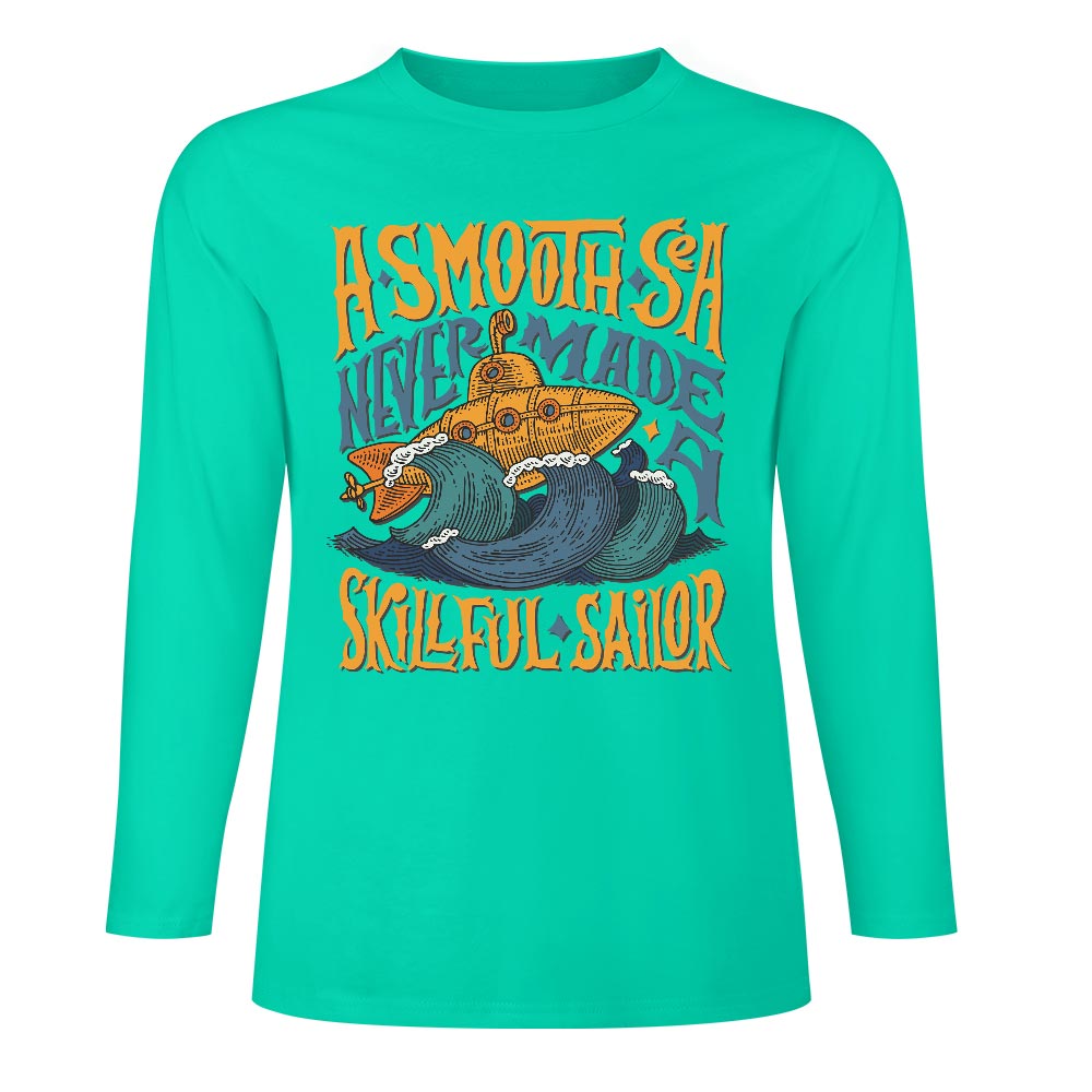 Pure cotton long sleeved T-shirt Multiple colors available