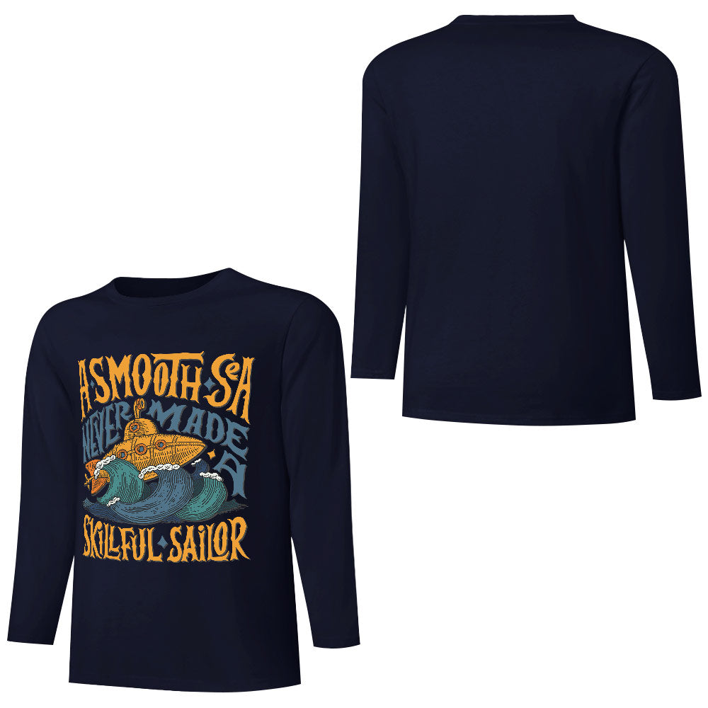 Pure cotton long sleeved T-shirt Multiple colors available