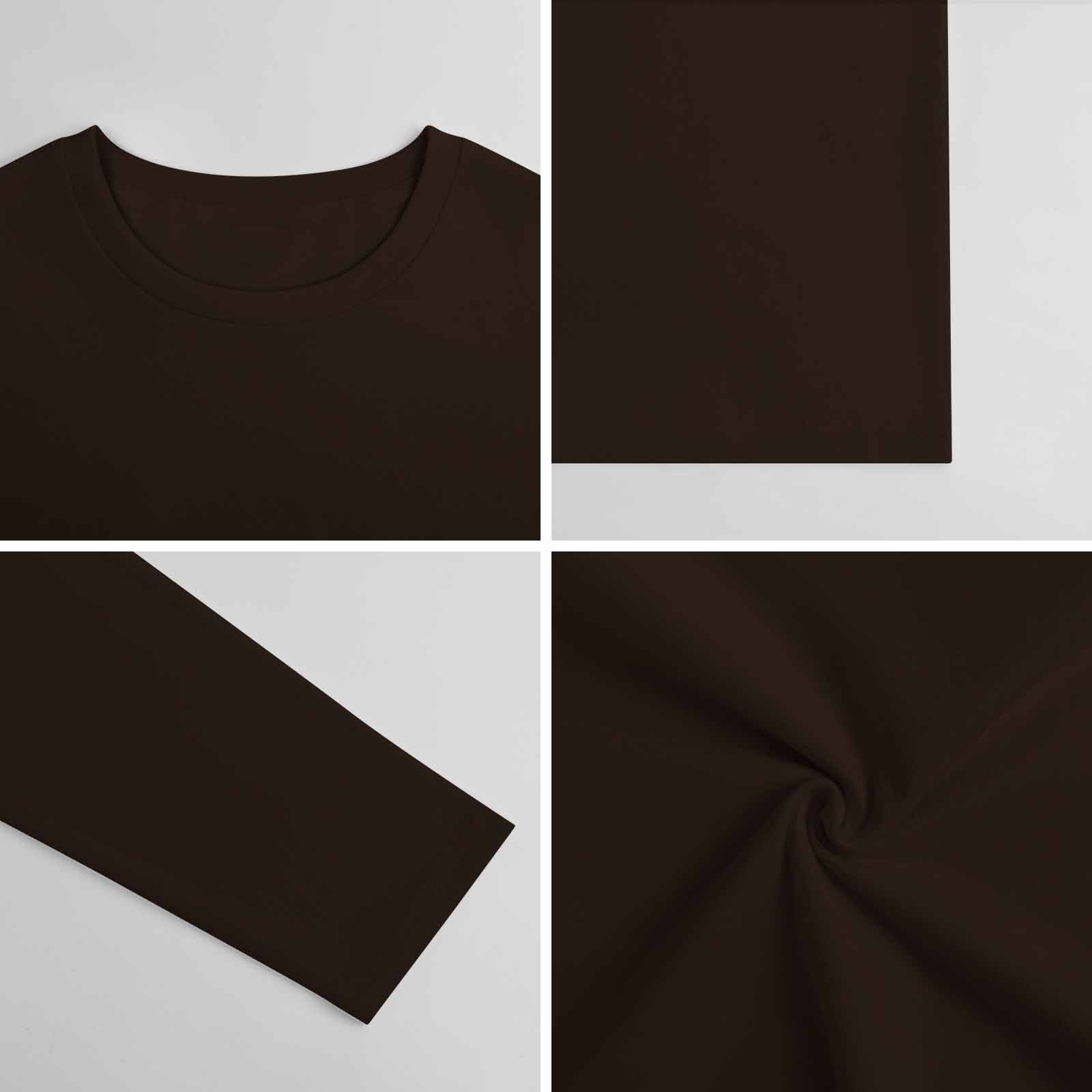 Pure cotton long sleeved T-shirt Multiple colors available